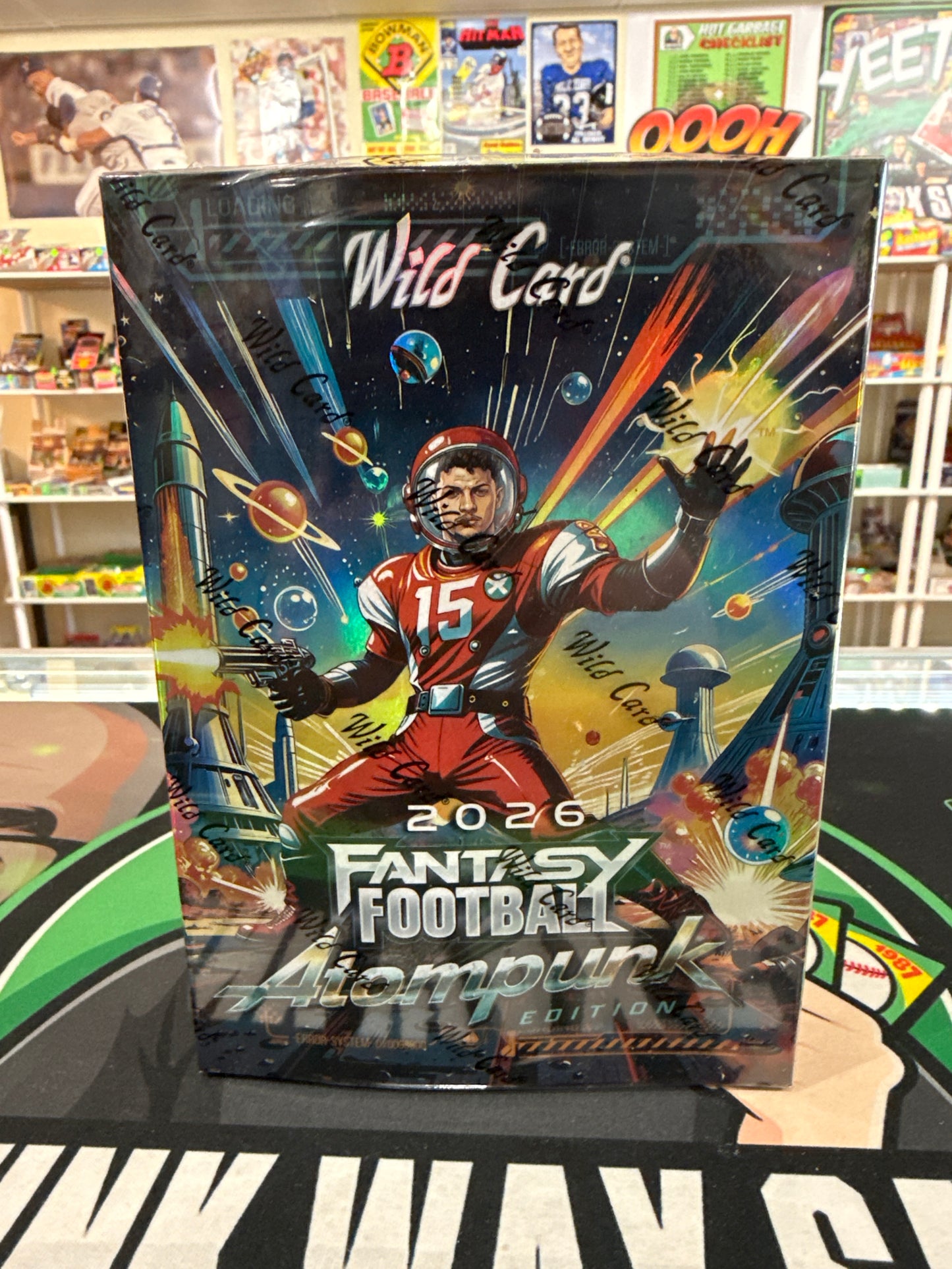 2026 Wild Card Fantasy Football Atompunk Edition Box