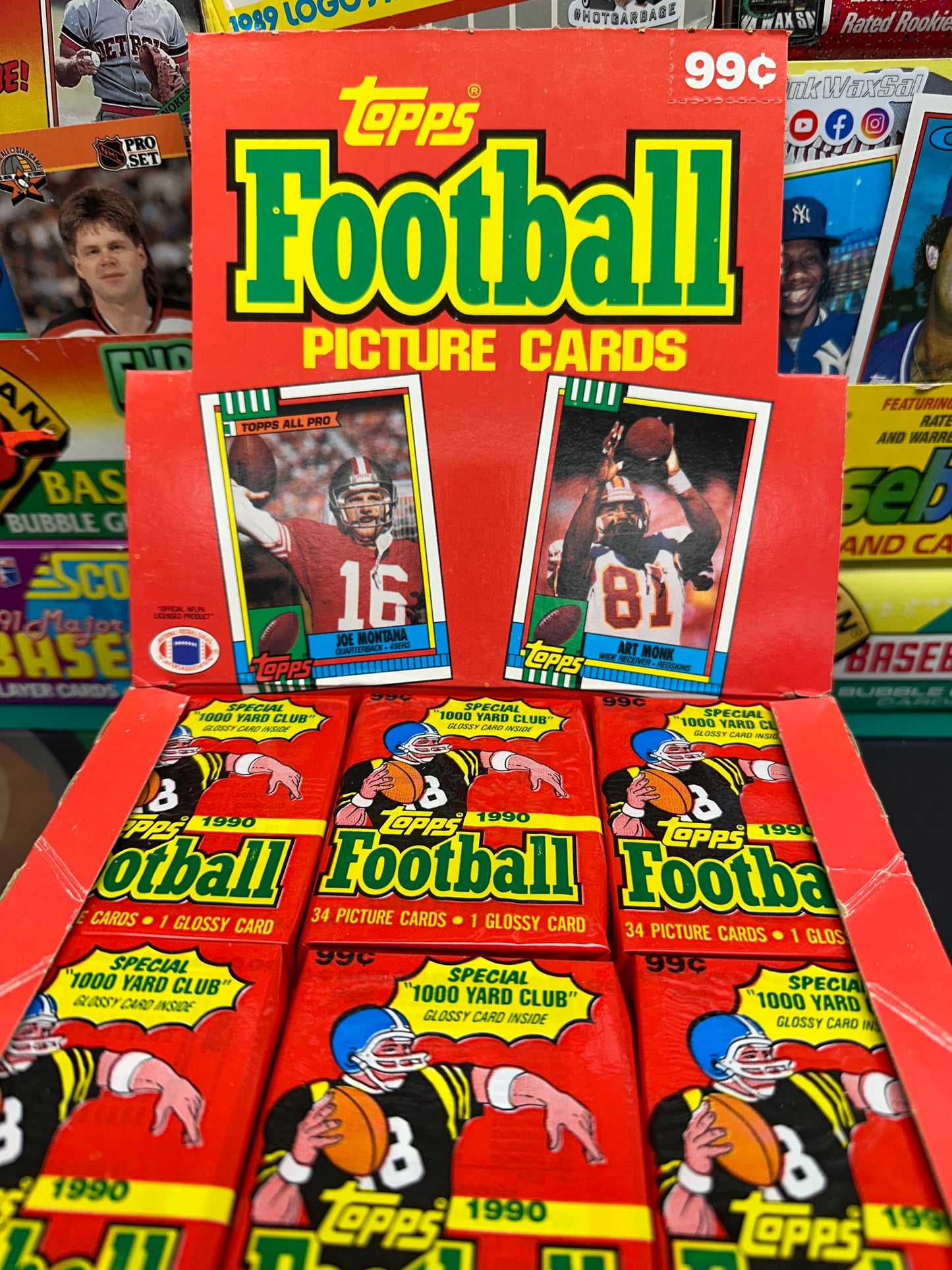 1990 Topps Football Cello Pack