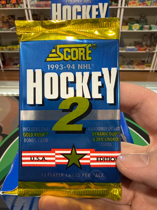 1993-94 Score US Edition Hockey 2nd Edition Pack