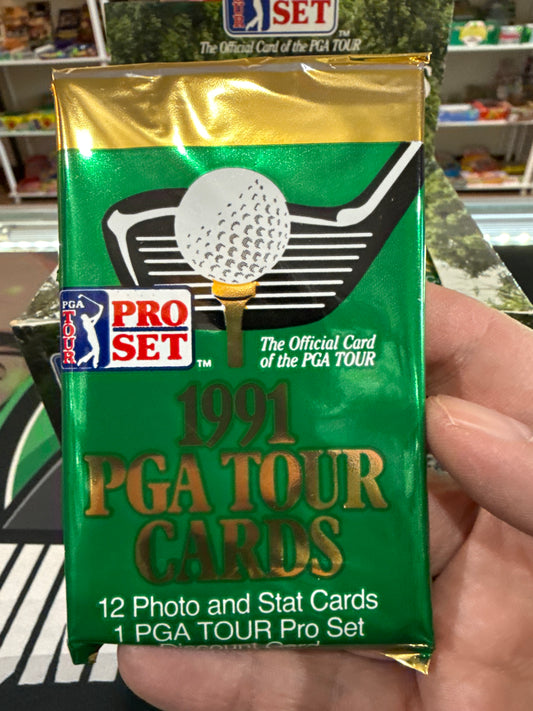 1991 Pro Set PGA Tour Cards Pack