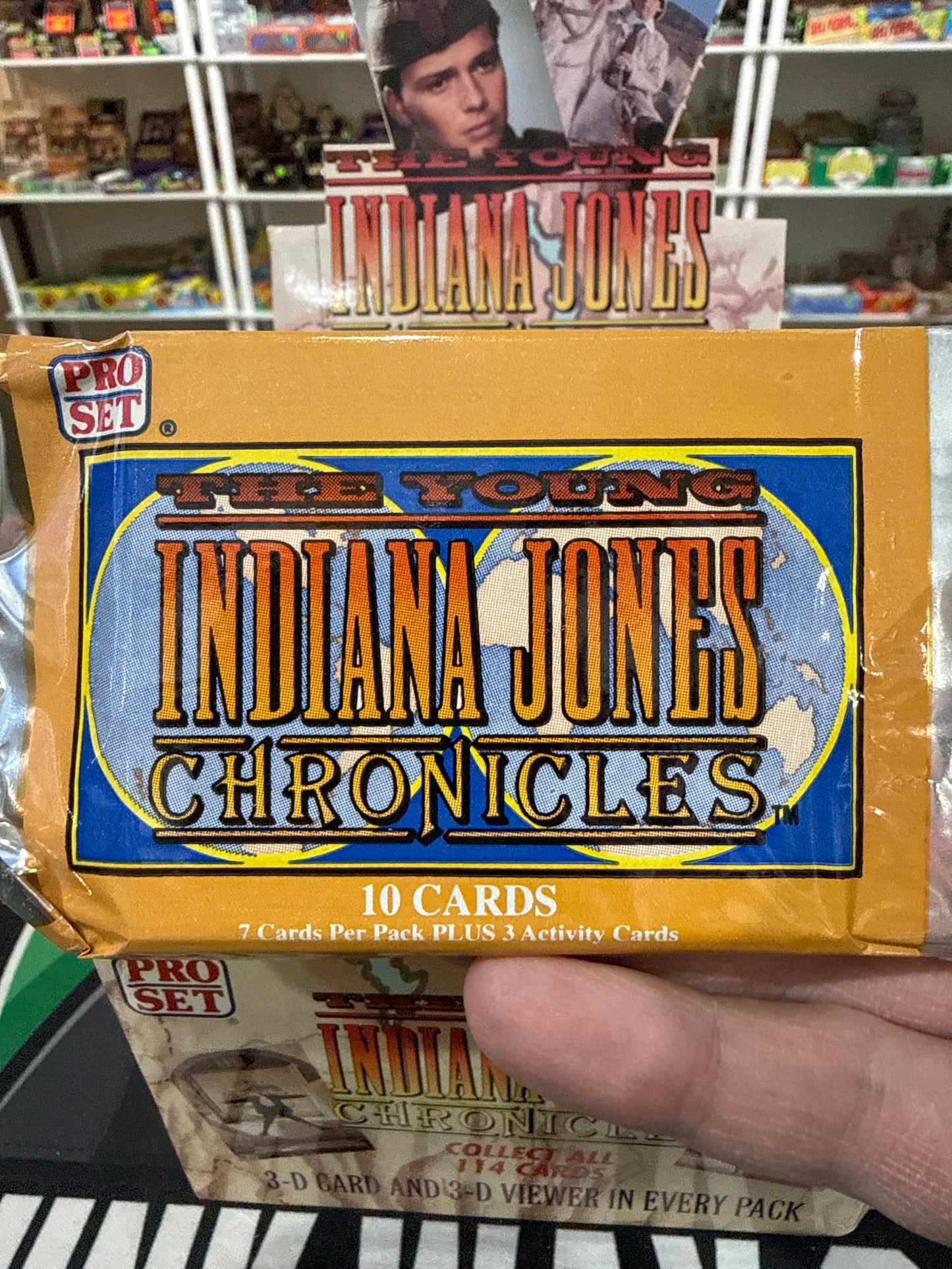 1992 Pro Set The Young Indiana Jones Chronicles Pack