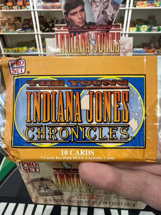 1992 Pro Set The Young Indiana Jones Chronicles Pack
