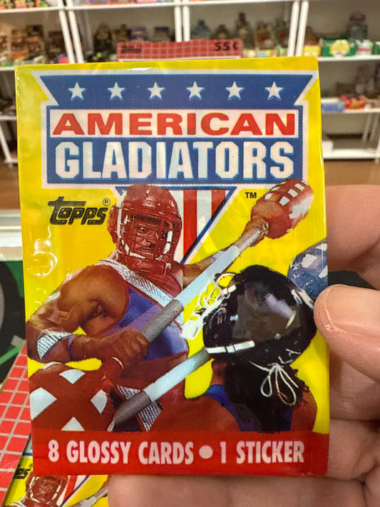 1992 Topps American Gladiators Pack