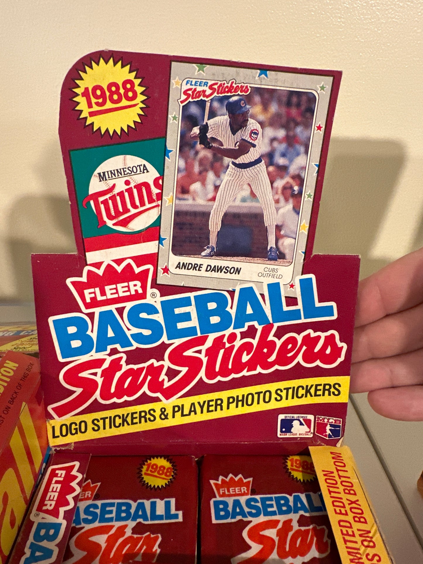 1988 Fleer Baseball Star Stickers Pack