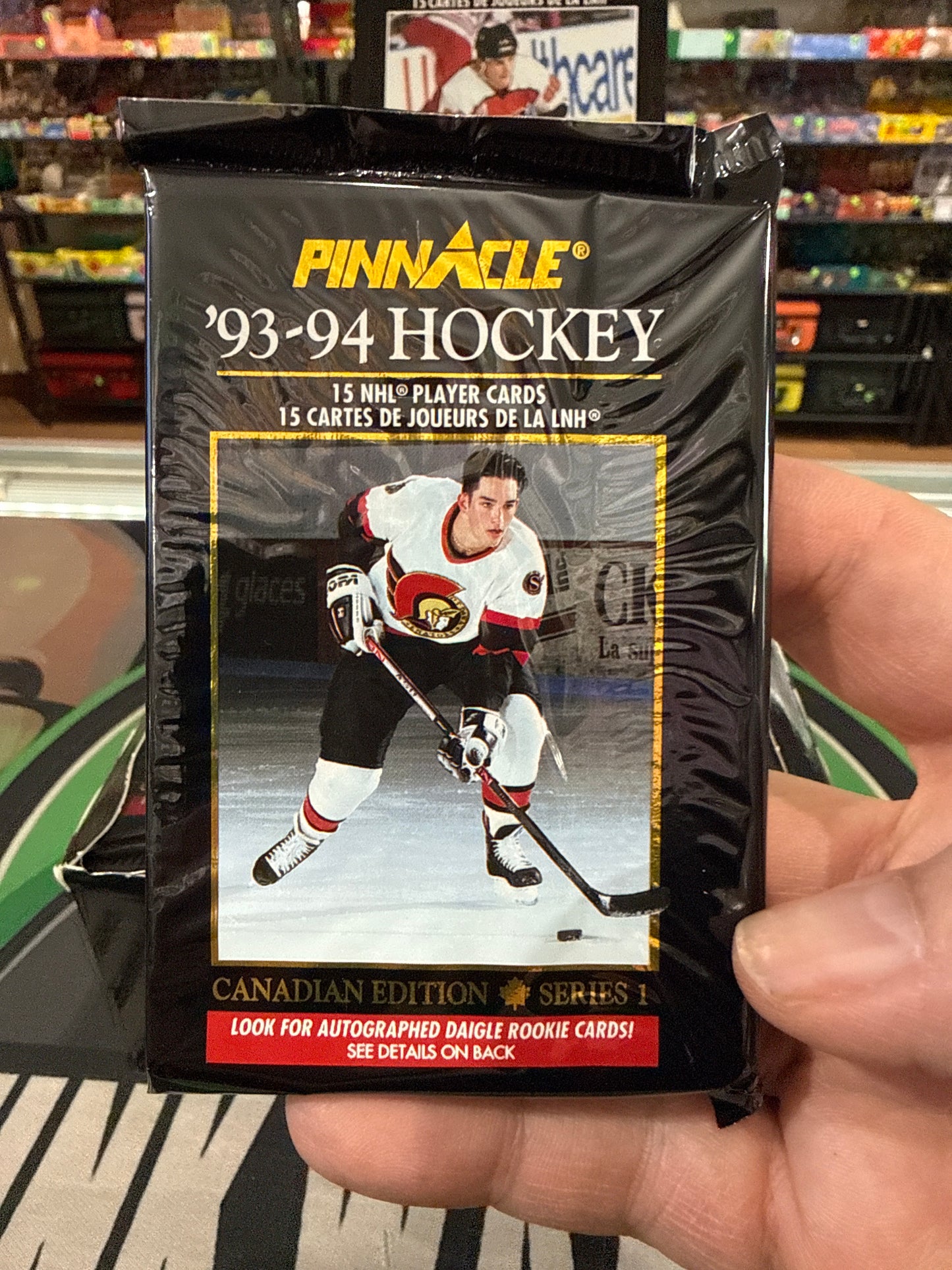 1993-94 Score Pinnacle Series 1 Canadian Hockey Pack