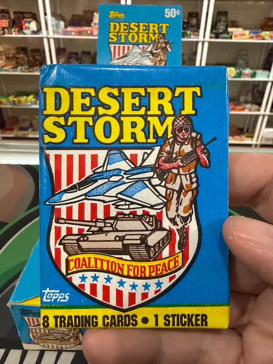 1991 Topps Desert Storm Series 1 Pack