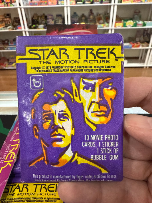 1979 Topps Star Trek The Motion Picture Pack