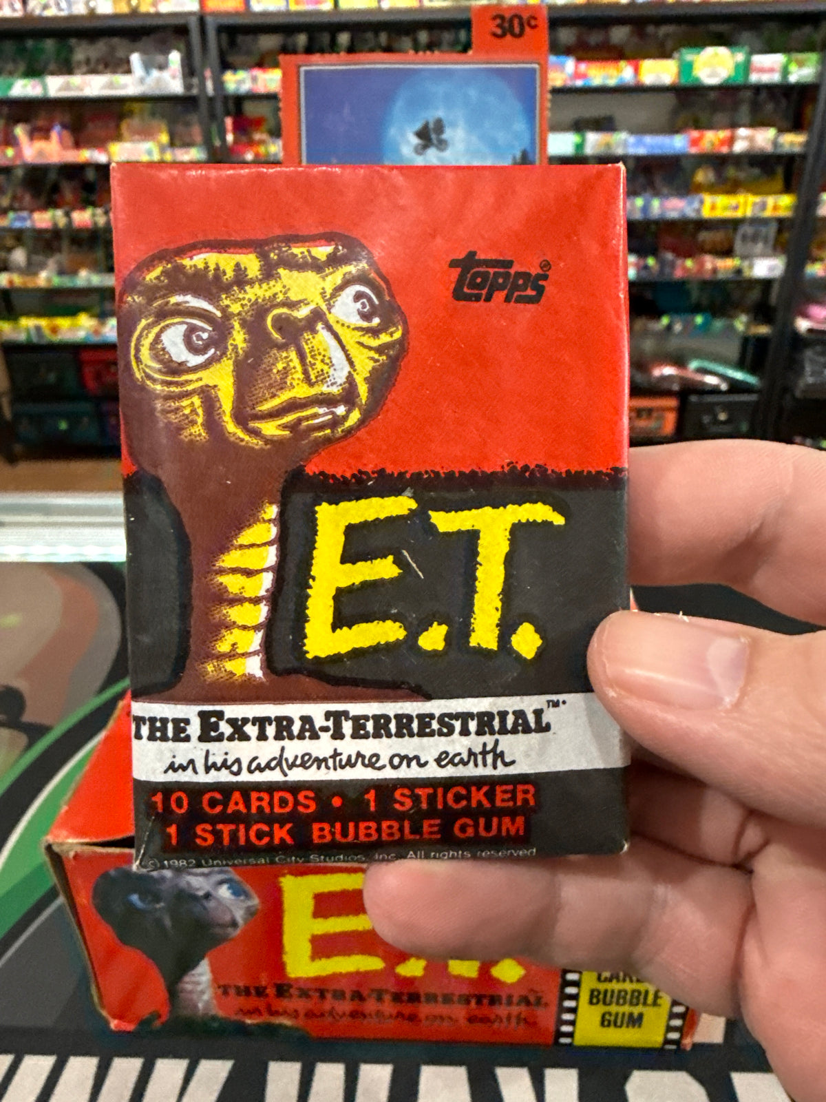 1982 Topps E.T. Pack