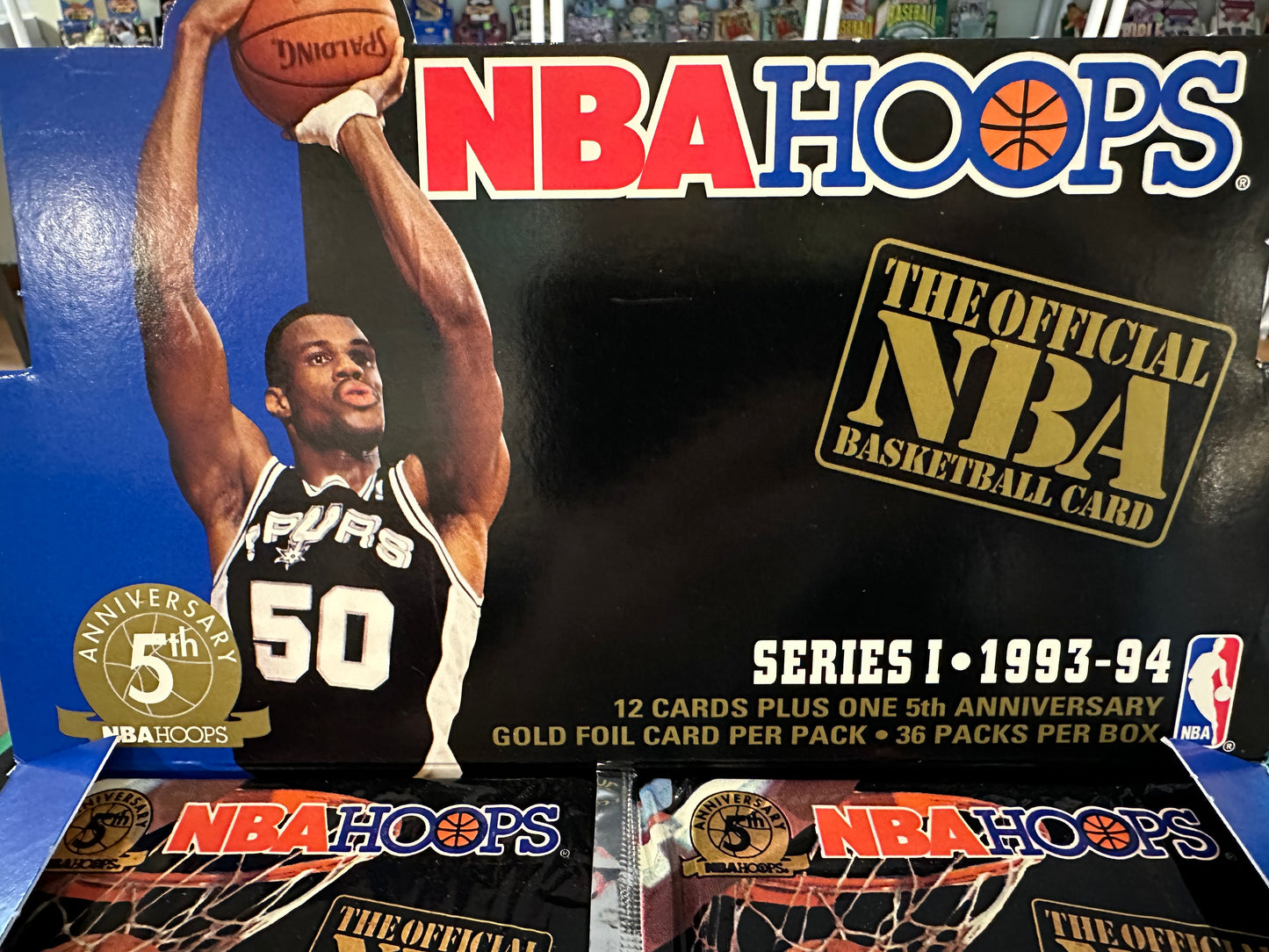 1993-94 NBA Hoops Series 1 Basketball Pack