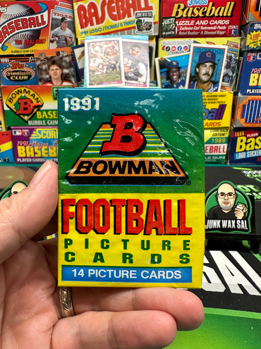 1991 Bowman Football Pack