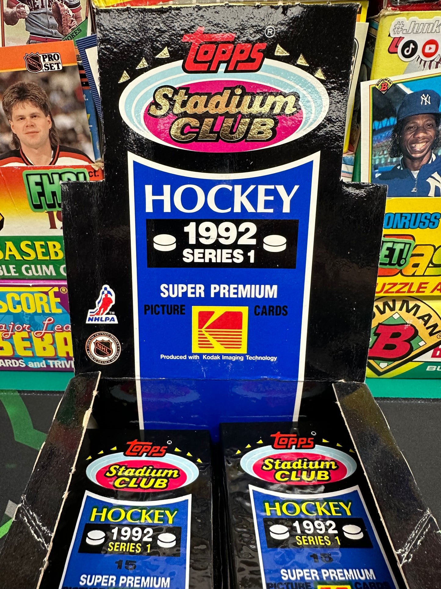 1992-93 Stadium Club Hockey Series 1 Pack