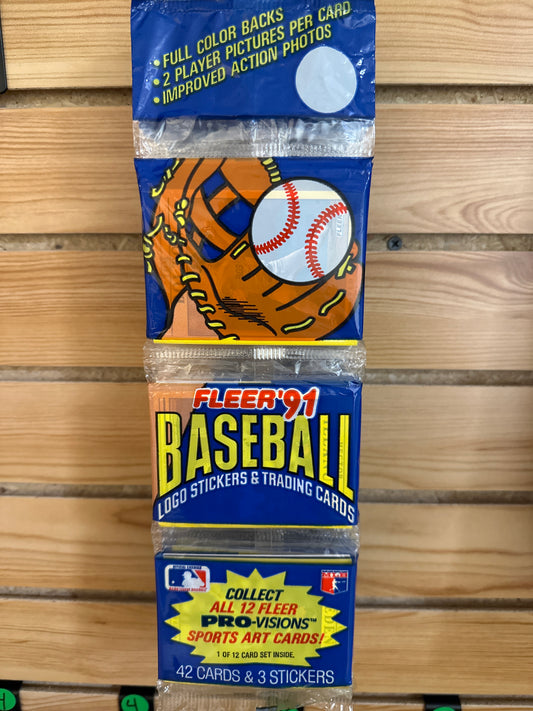 1991 Fleer Baseball Rack Pack