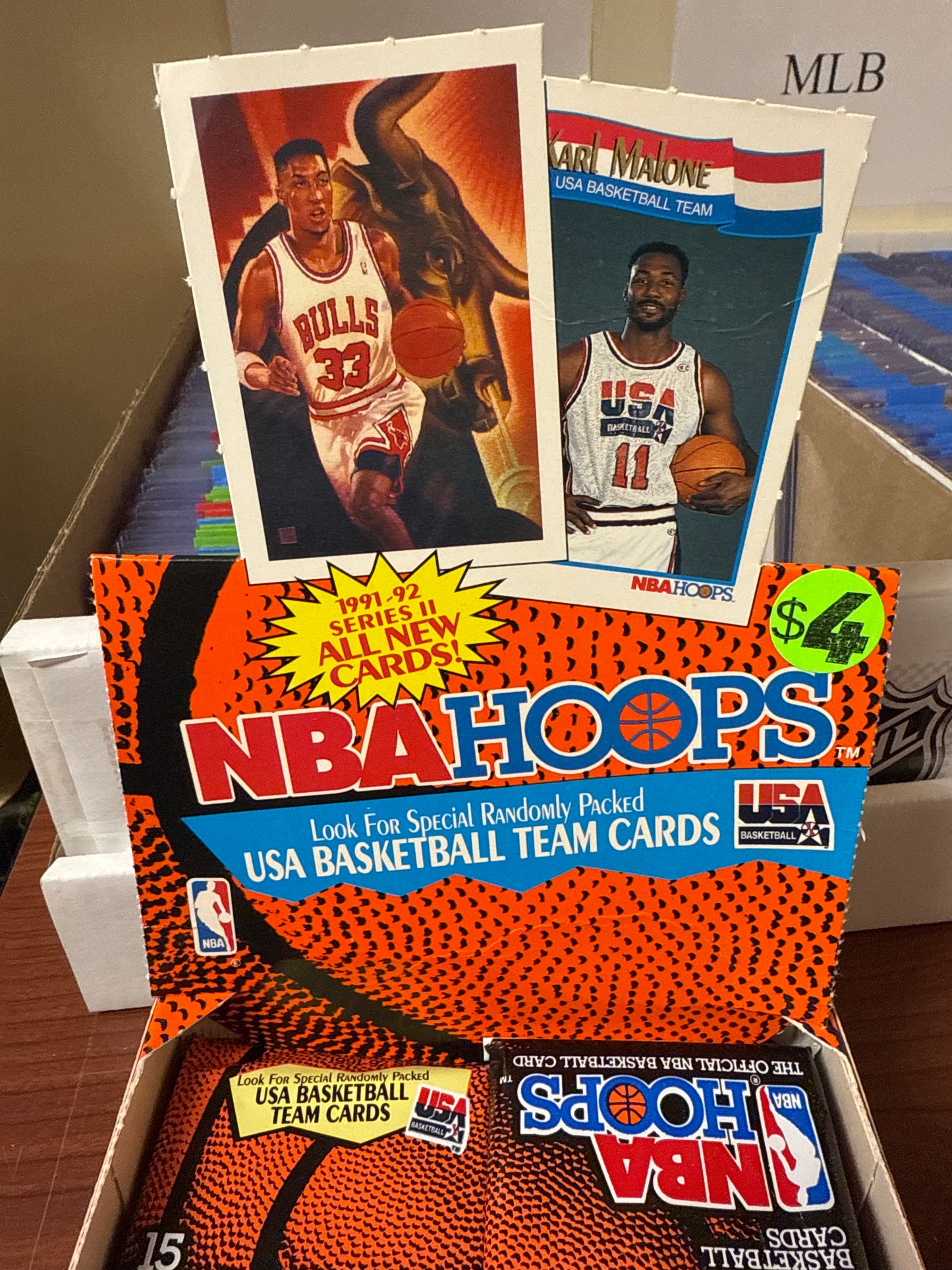 1991-92 NBA Hoops Series 2 Basketball Pack