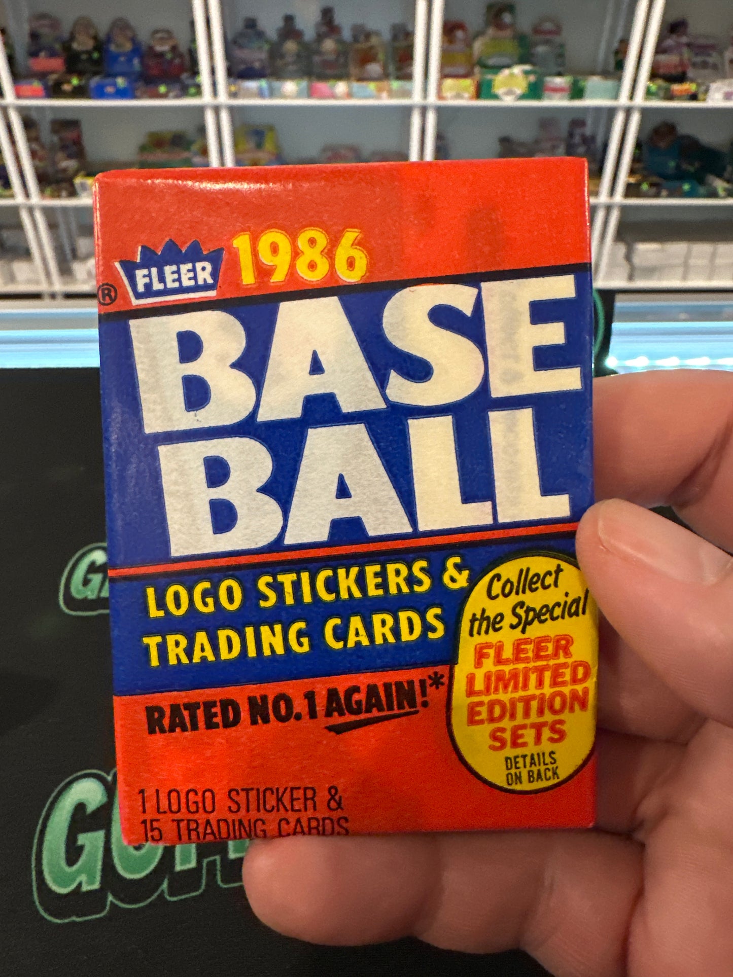 1986 Fleer Baseball Pack