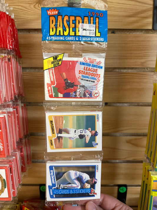 1990 Fleer Baseball Rack Pack