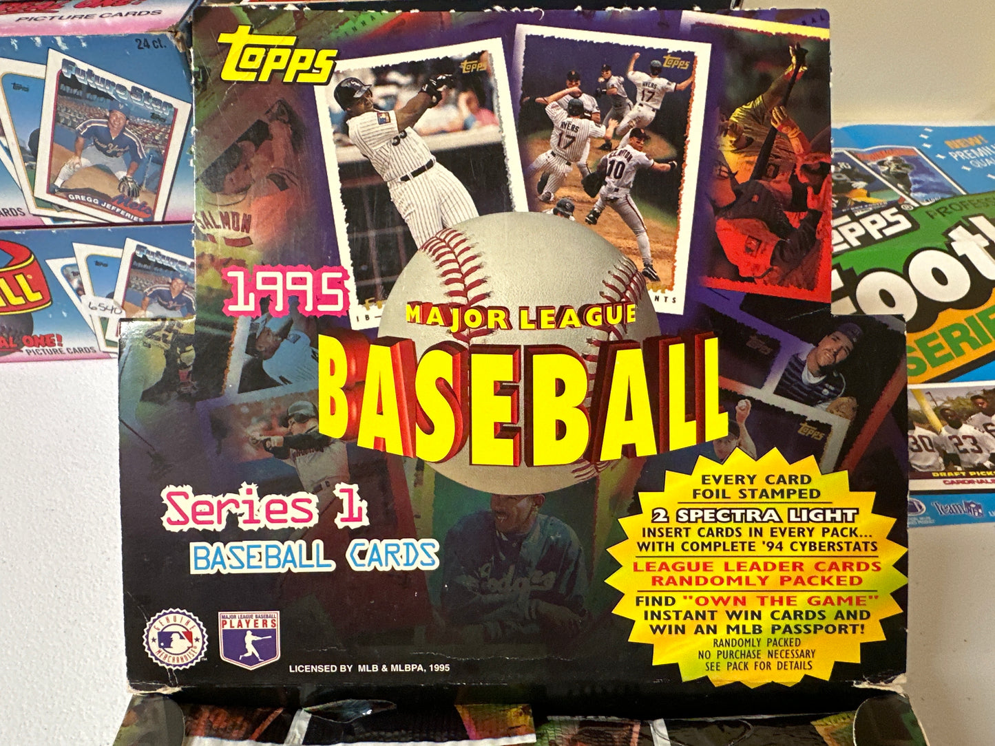 1995 Topps Baseball Series 1 Jumbo Pack