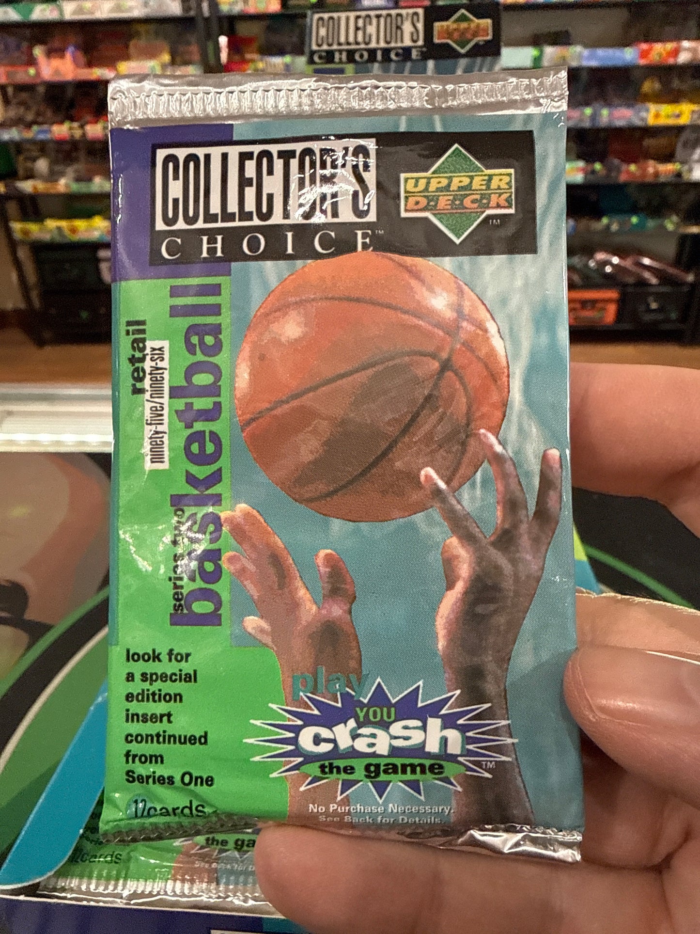 1995-96 Upper Deck Collector’s Choice Basketball Retail Pack