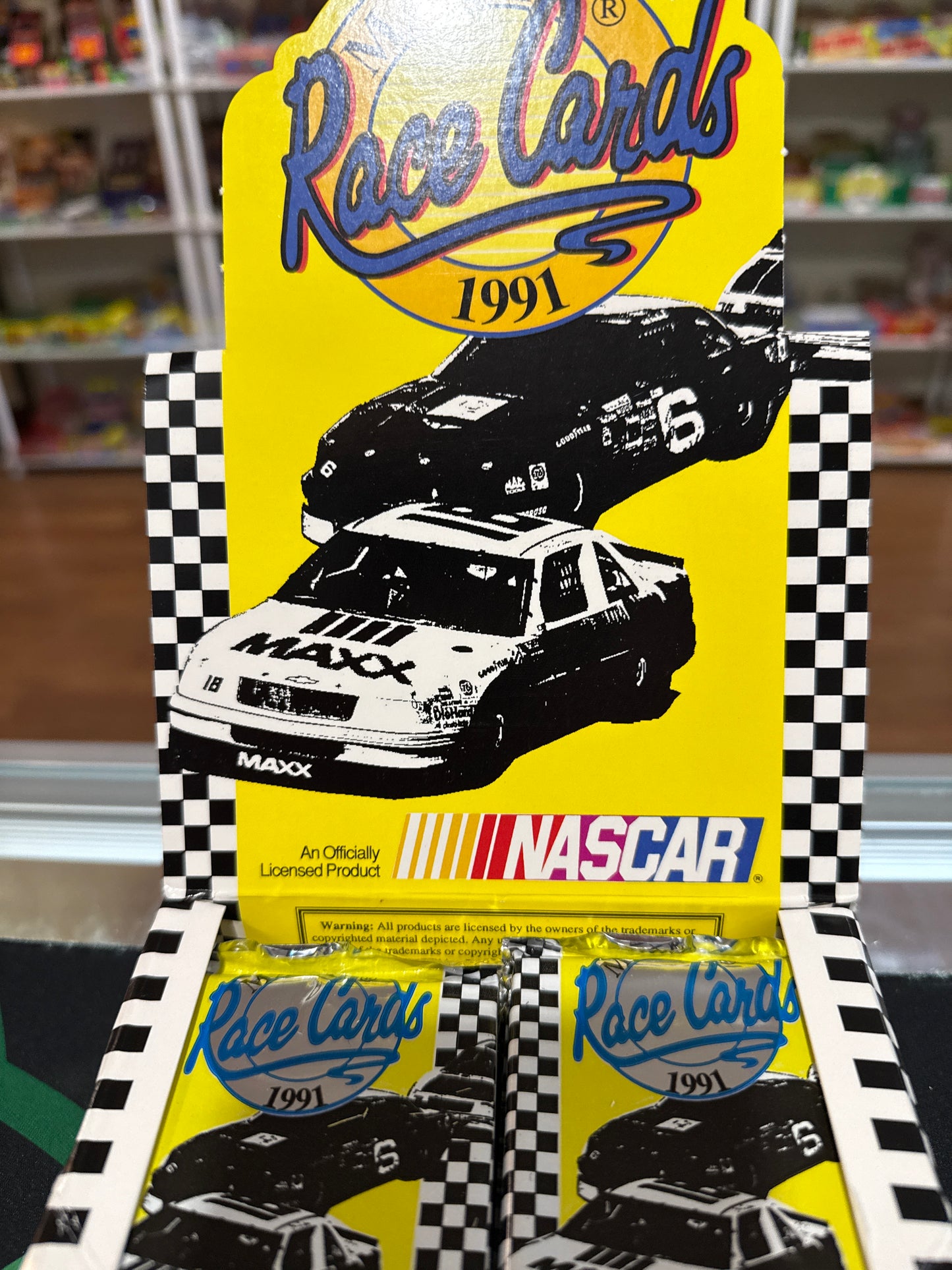 1991 Maxx Race Cards Pack