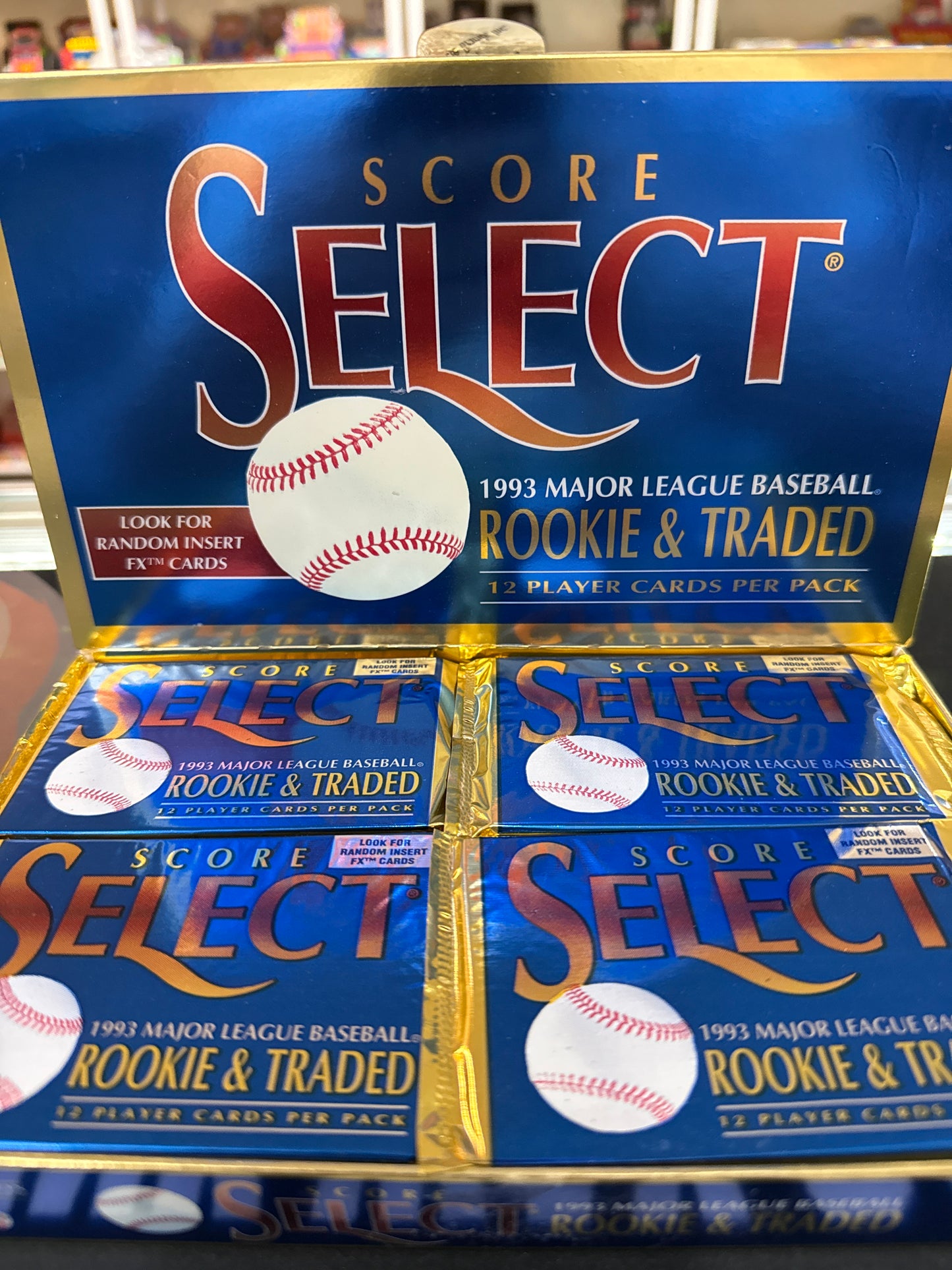 1993 Select Rookie & Traded Baseball Pack
