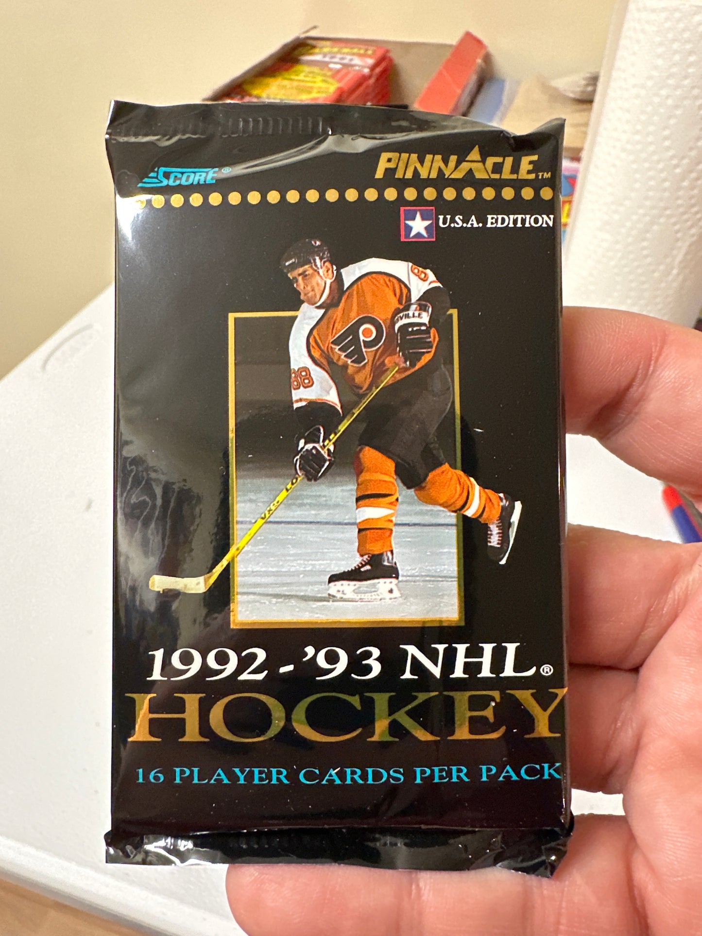 1992-93 Score Pinnacle Hockey Pack