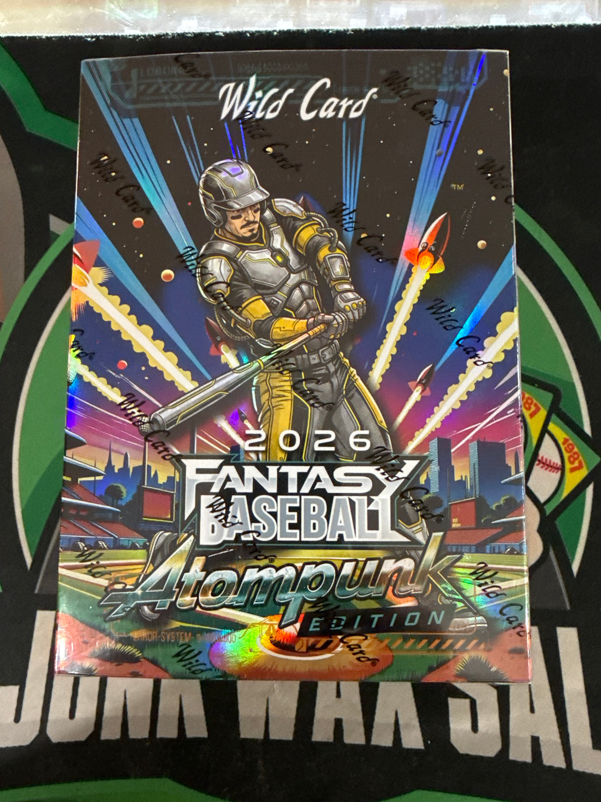 2026 Wild Card Fantasy Baseball Atompunk Edition Box