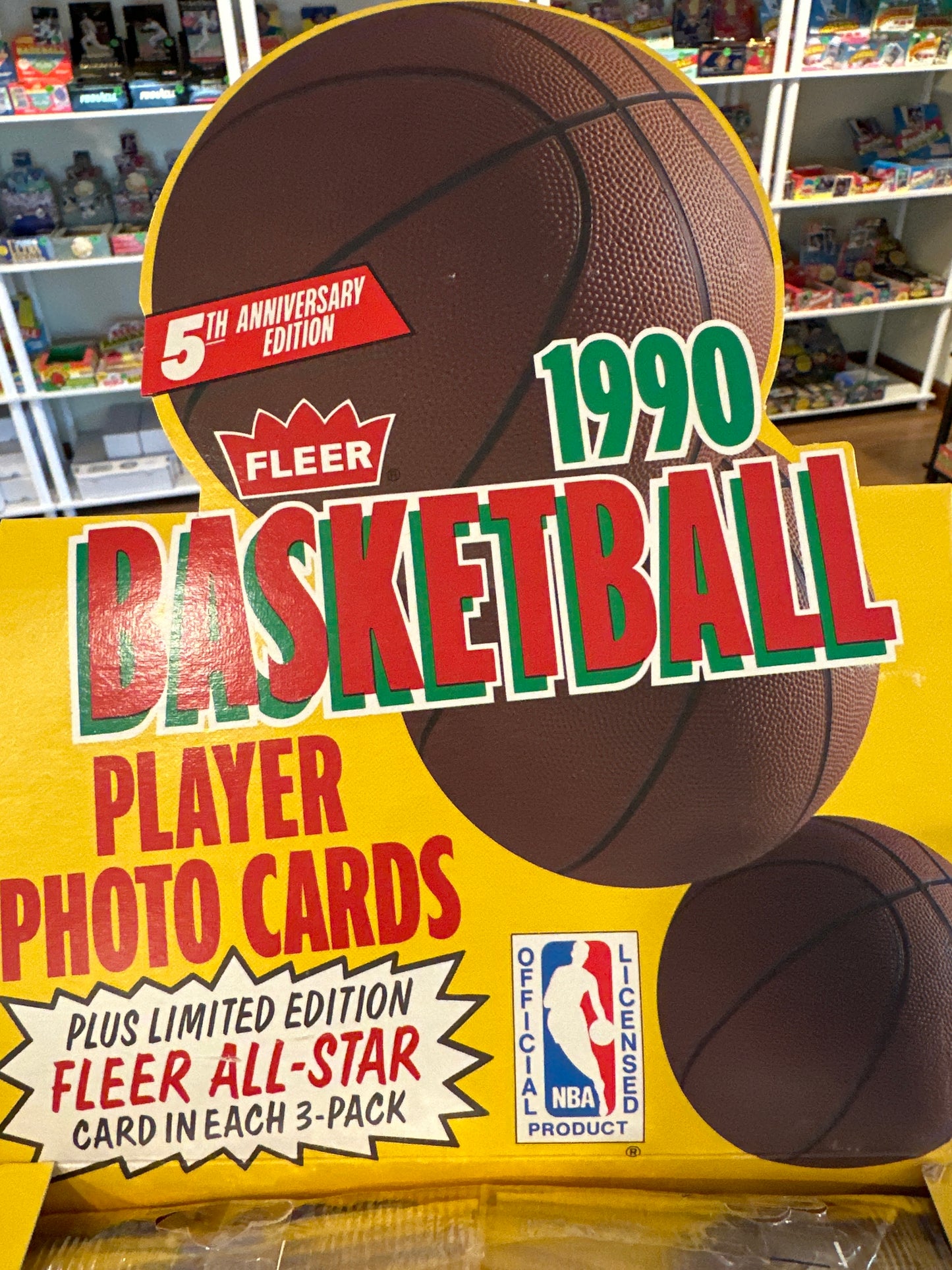 1990-91 Fleer NBA Basketball Rack Pack