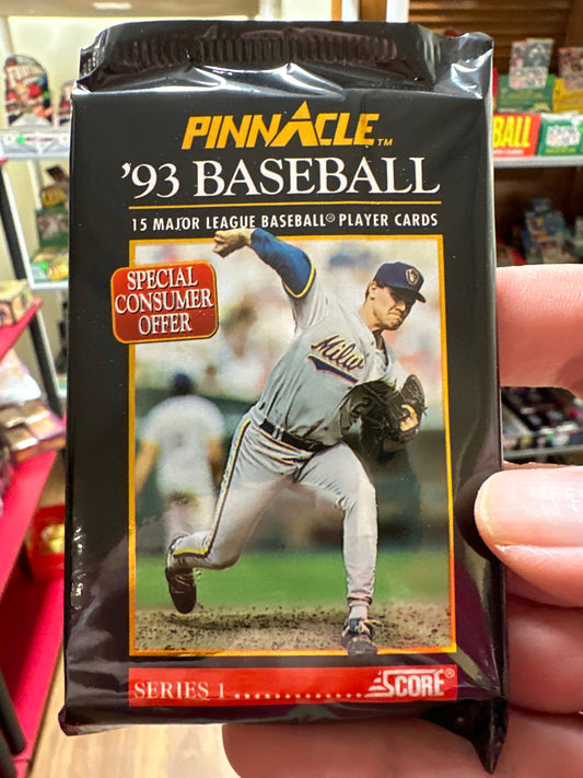 1993 Score Pinnacle Baseball Series 1 Pack