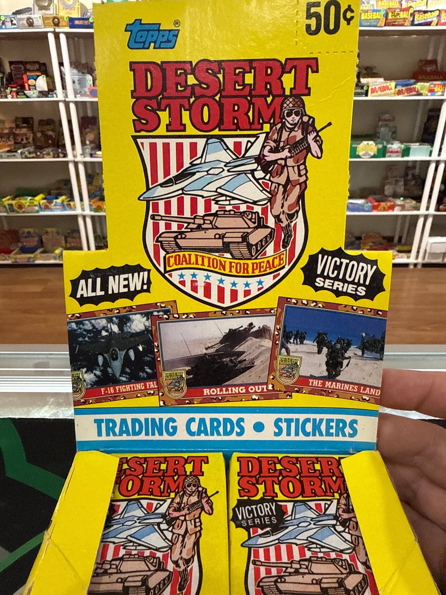 1991 Topps Desert Storm Victory Series Pack