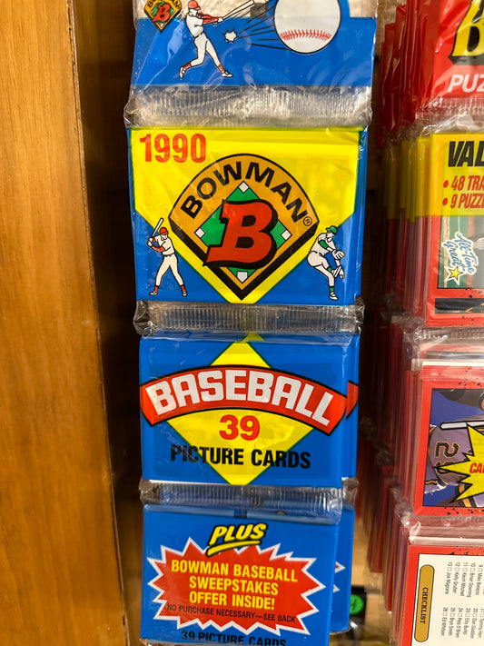 1990 Bowman Baseball RackPack