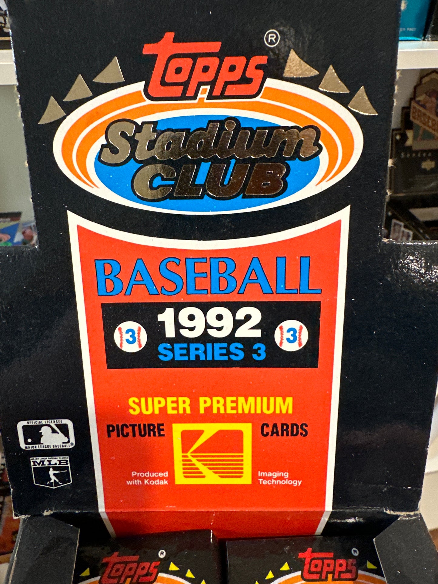 1992 Topps Stadium Club Baseball Series 3 Pack