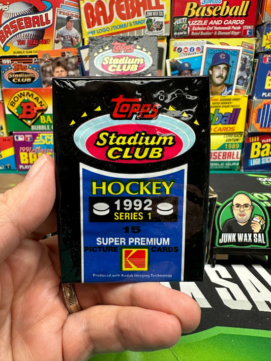 1992-93 Stadium Club Hockey Series 1 Pack