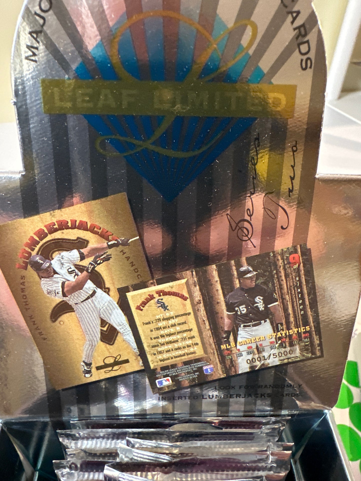 1995 Leaf Limited Baseball Series 2 Pack