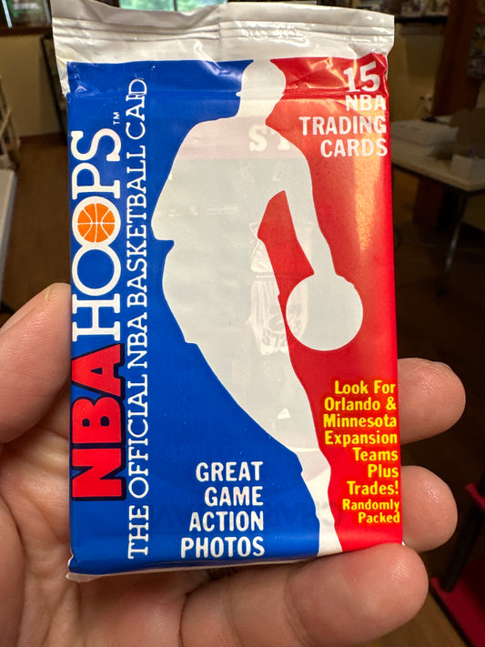 1989-90 NBA Hoops Series 2 Basketball Pack