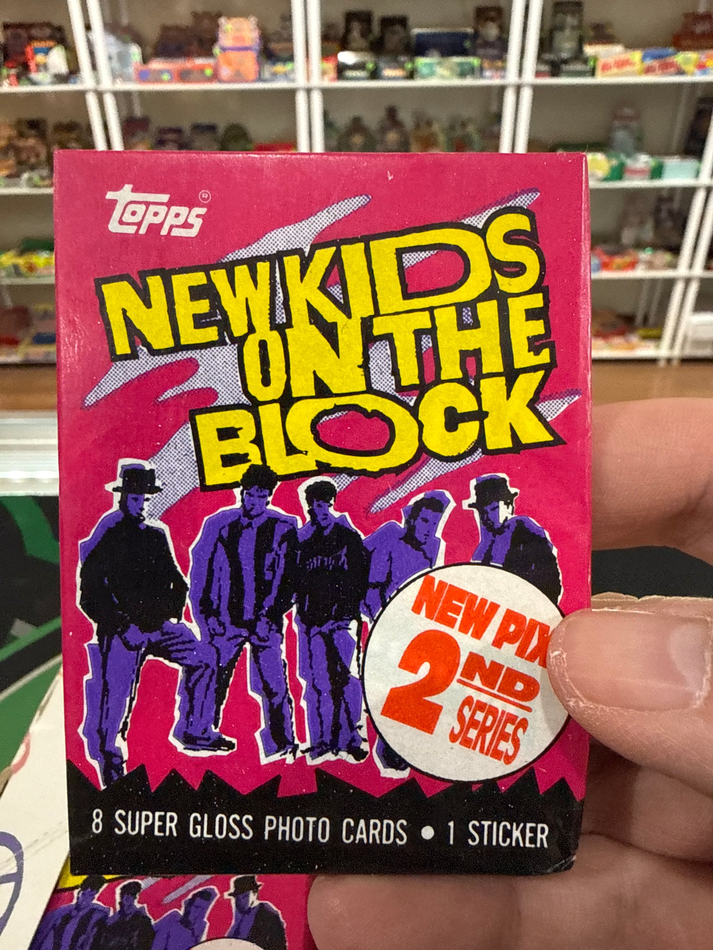 1989 Topps New Kids On The Block Series 2 Pack