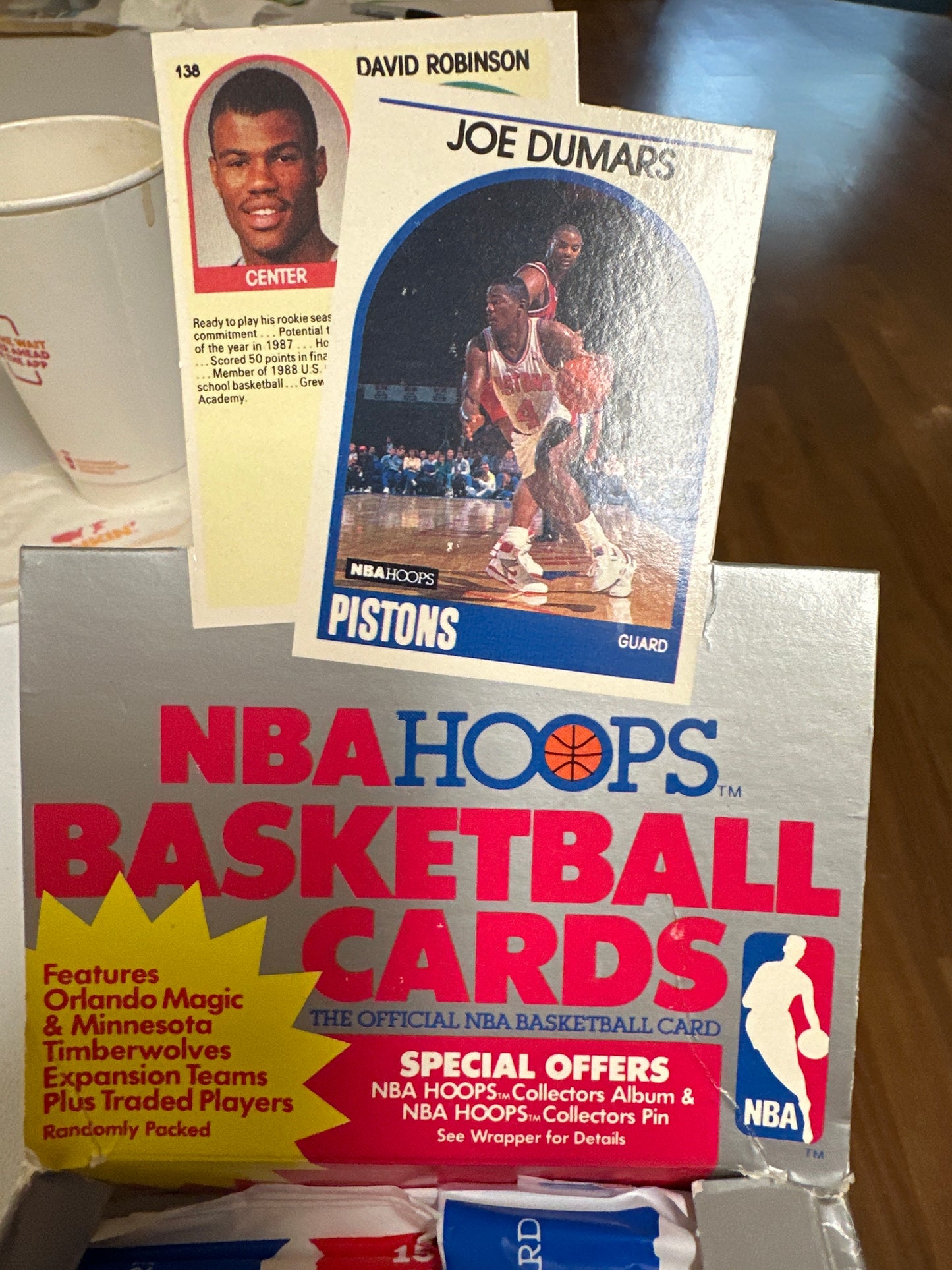 1989-90 NBA Hoops Series 2 Basketball Pack