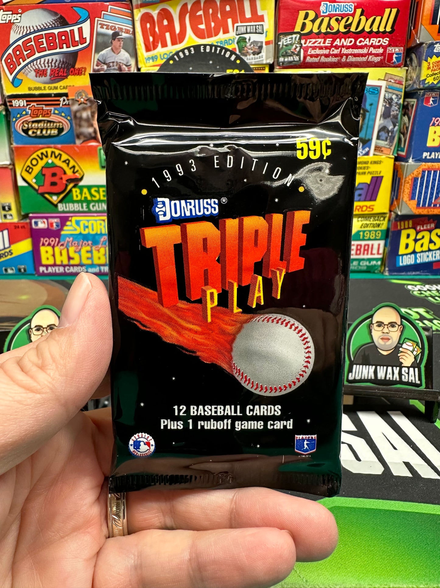 1993 Donruss Triple Play Baseball Pack