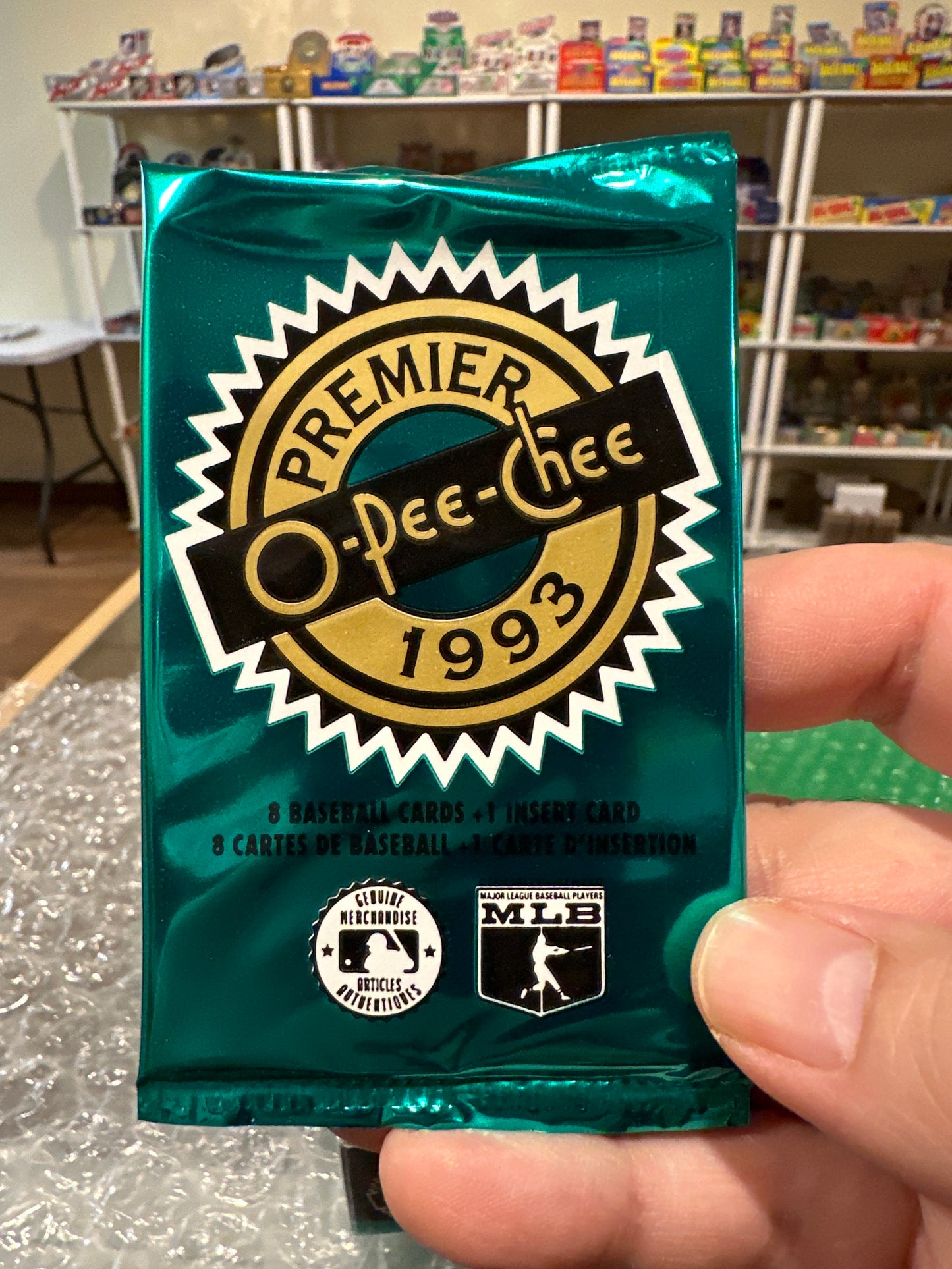 1993 O-Pee-Chee Premier Baseball Pack