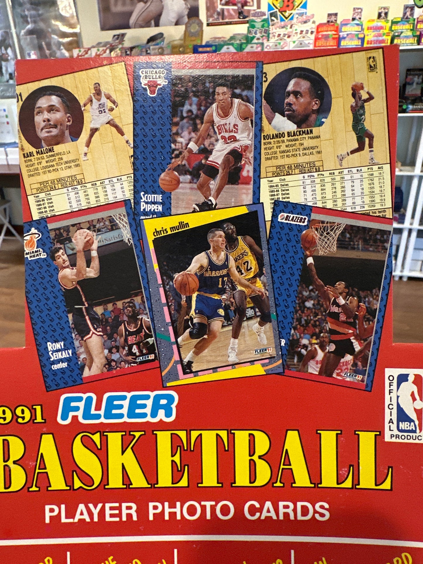 1991-92 Fleer NBA Basketball Rack Pack