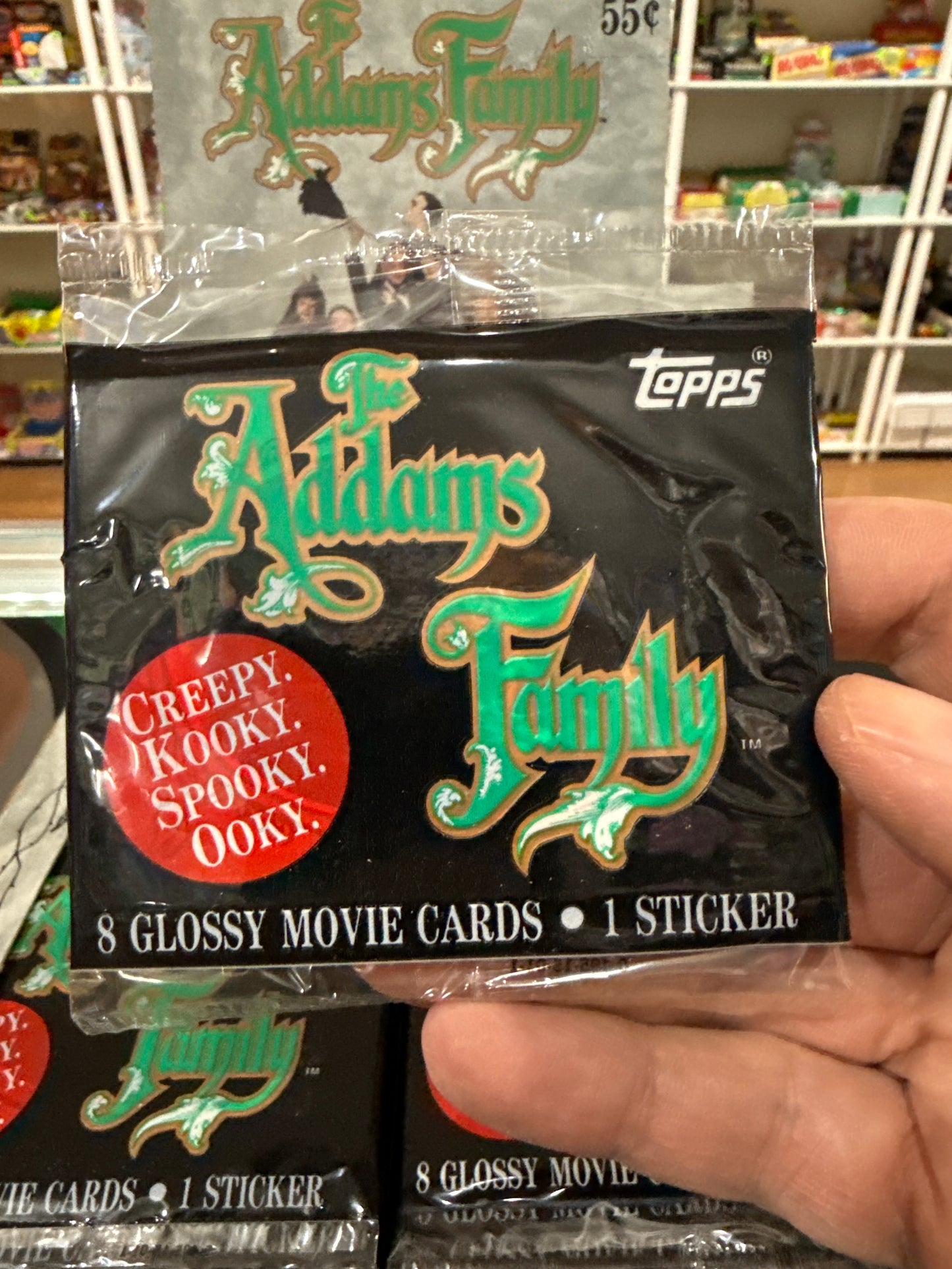 1991 Topps The Addams Family Pack