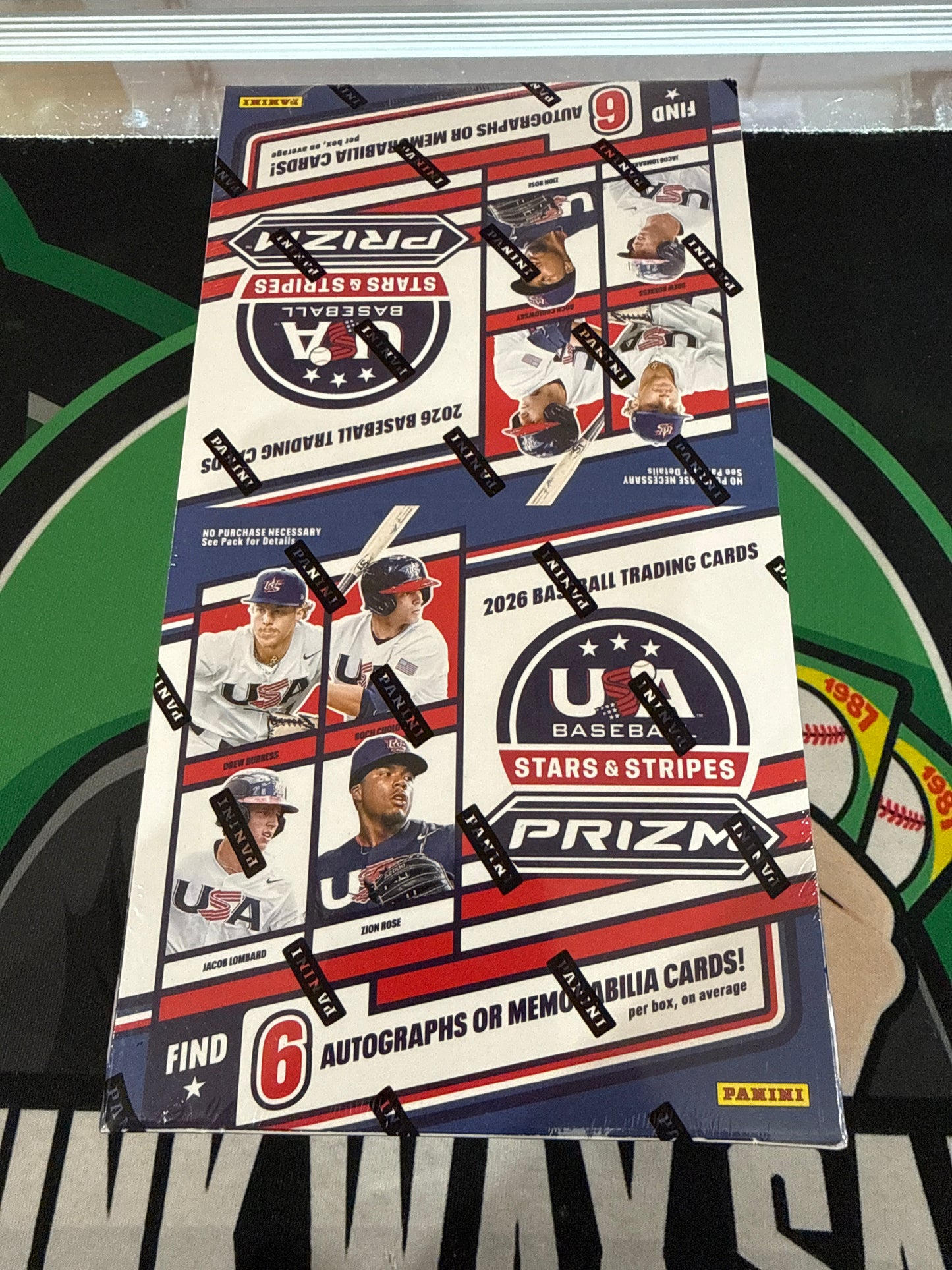 2026 Prizm Stars & Stripes Baseball Hobby Box