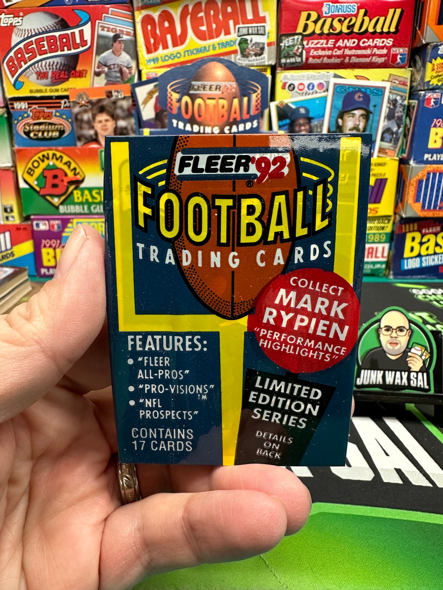 1992 Fleer Football Pack