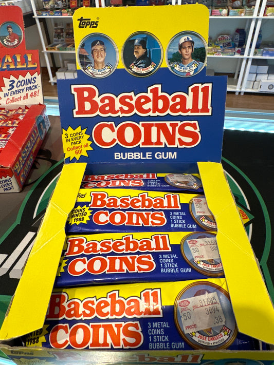 1988 Topps Baseball Coins Pack