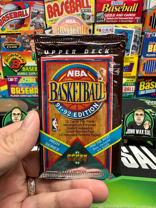 1991-92 Upper Deck Basketball High Series Pack