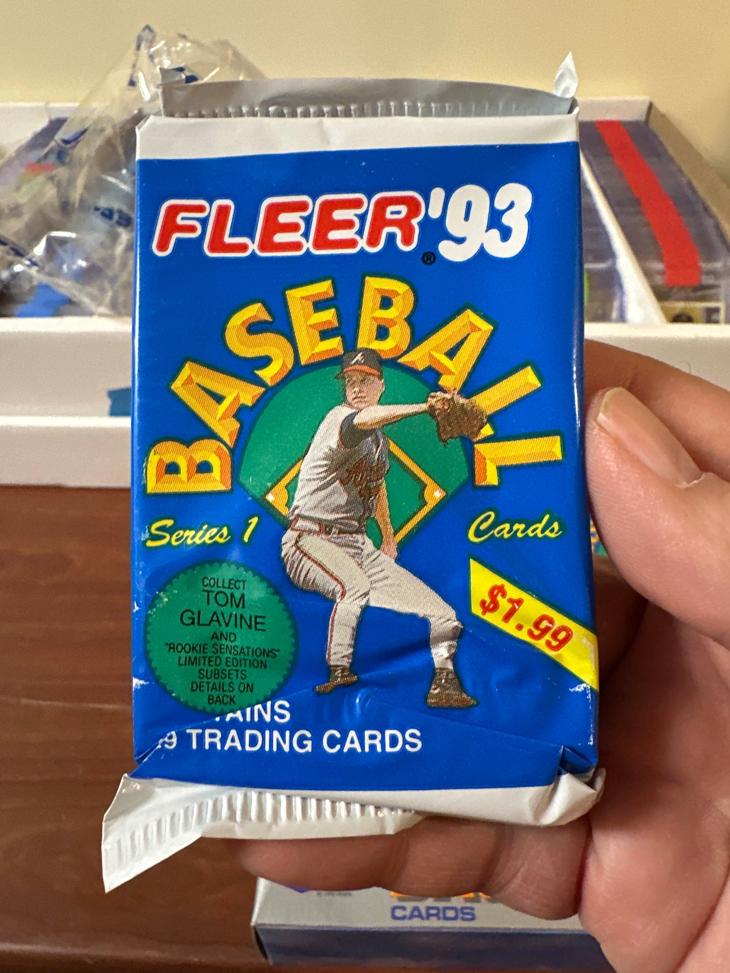 1993 Fleer Baseball Series 1 Jumbo Pack