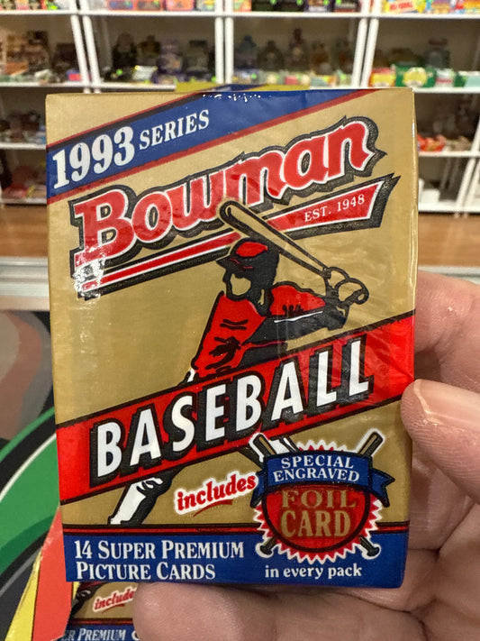 1993 Bowman Baseball Pack