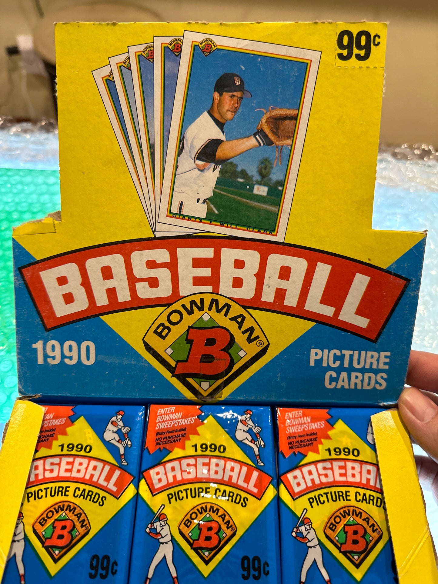 1990 Bowman Baseball Cello Pack