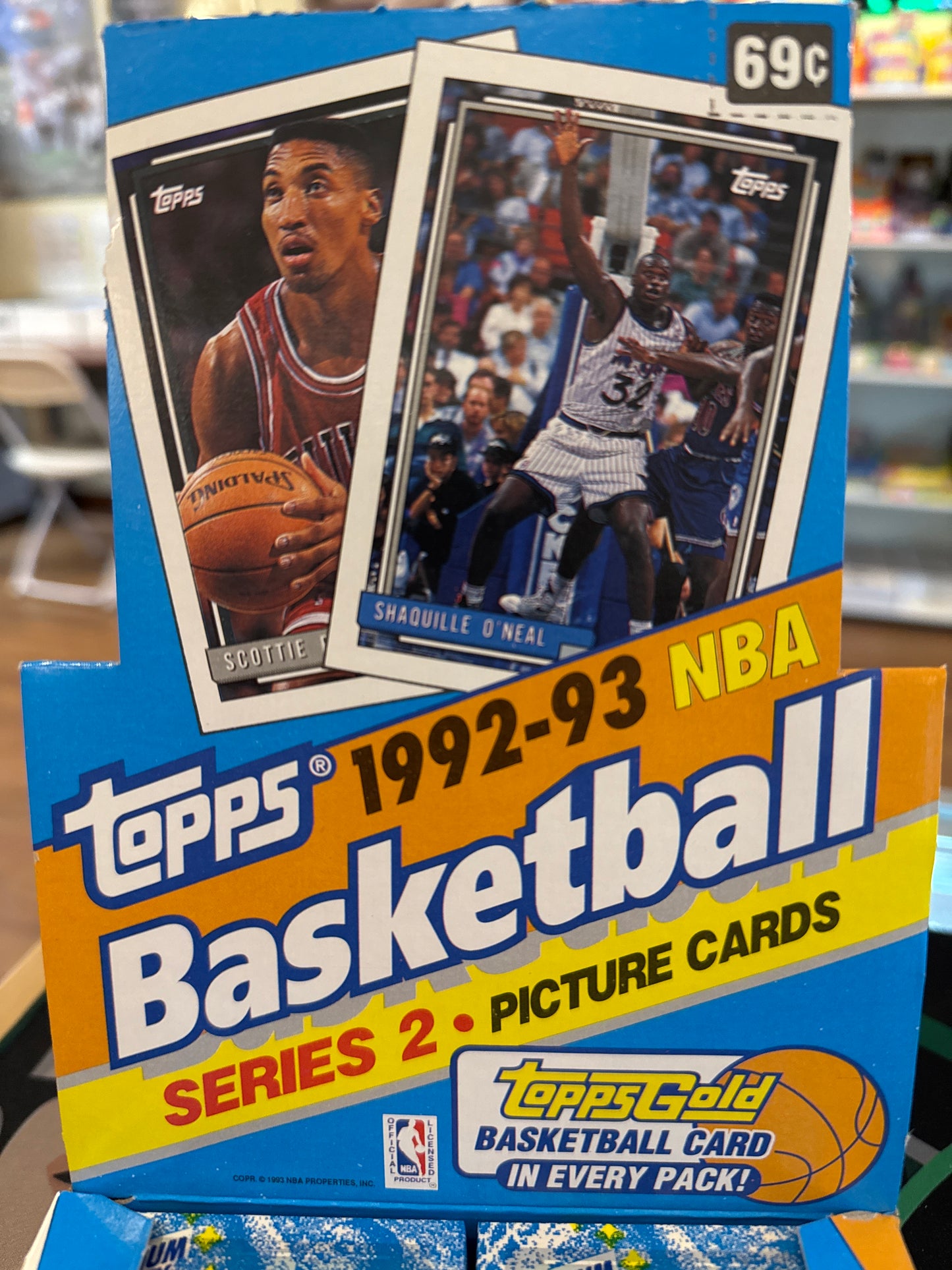 1992-93 Topps NBA Basketball Series 2 Pack