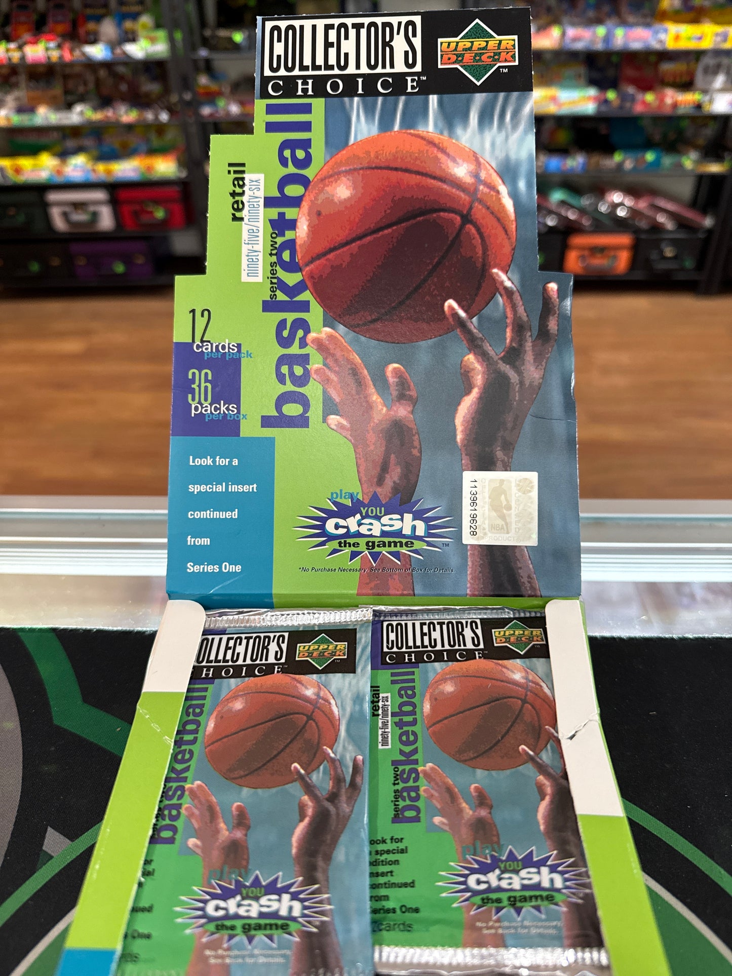 1995-96 Upper Deck Collector’s Choice Basketball Retail Pack