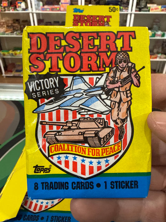 1991 Topps Desert Storm Victory Series Pack