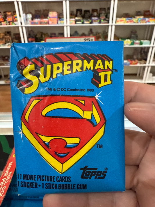 1981 Topps Superman II Pack